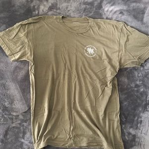 Army Green Vintage Rhythm T-Shirt